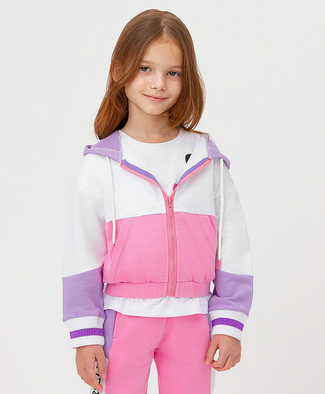 Толстовка с капюшоном для девочки