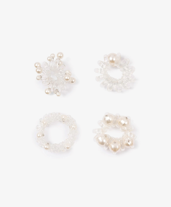 Набор резинок для волос с декором