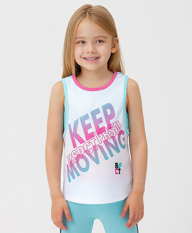 Комплект майка и топ для девочки