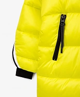 Пальто зимнее на искусственном пуху для девочки