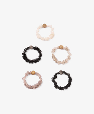Набор резинок для волос с декором