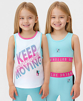 Комплект майка и топ для девочки