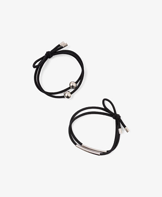 Набор резинок для волос с декором