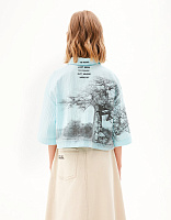 Кроп-рубашка для девочки