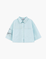 Кроп-рубашка для девочки