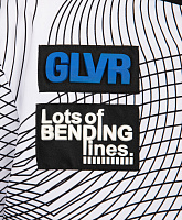 Куртка демисезонная из плащовки с принтом белая для мальчика