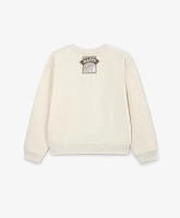 Свитшот оверсайз для девочки