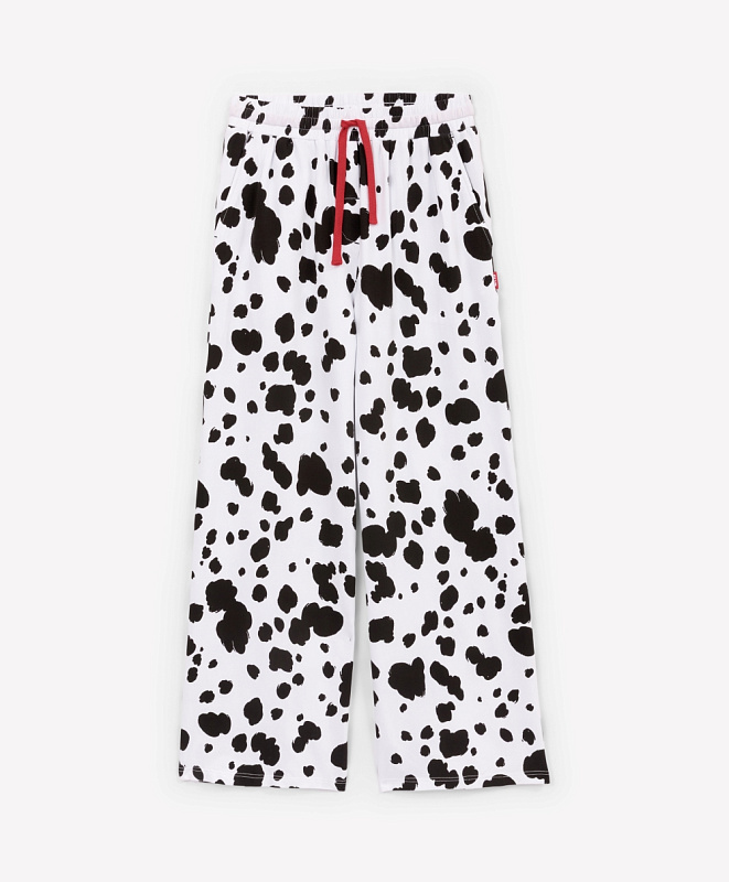 Пижама женская трикотажная с принтом