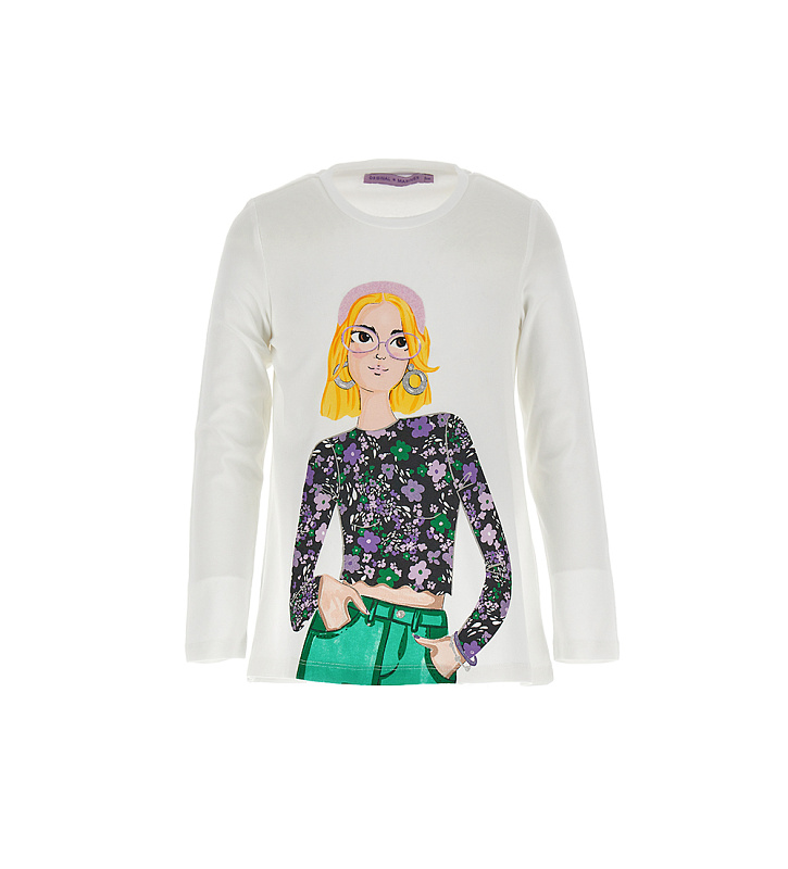 Лонгслив для девочки