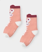 Носки 3 пары с принтом для девочки