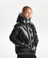 Куртка для девочки зимняя стёганая на искусственном пуху