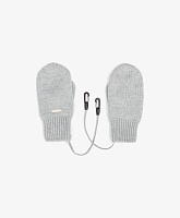 Варежки вязаные для девочки