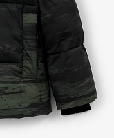 Куртка зимняя для мальчика стеганая на искусственном пуху