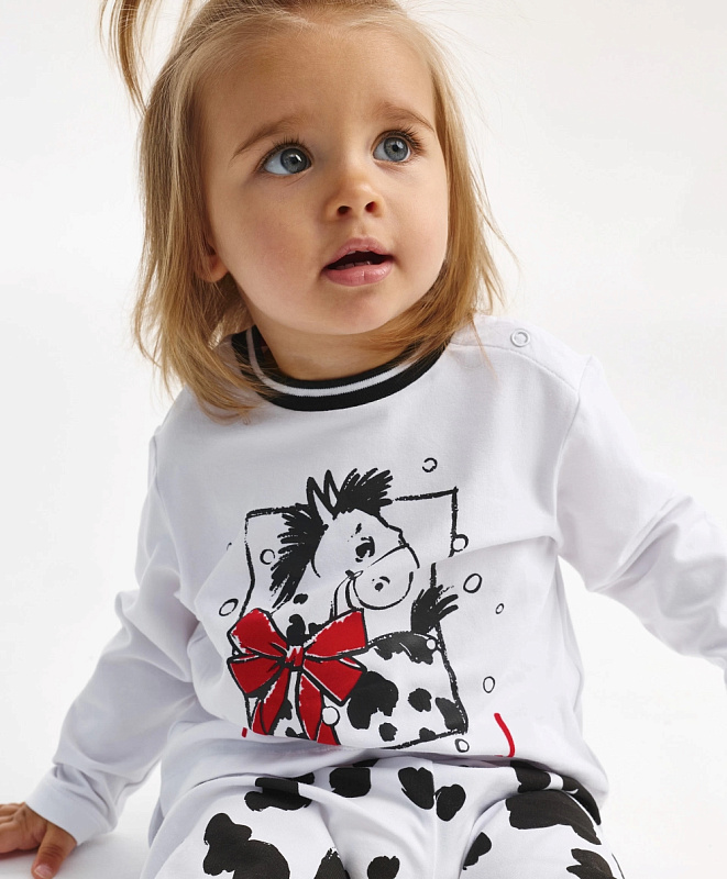 Пижама для девочки из трикотажа