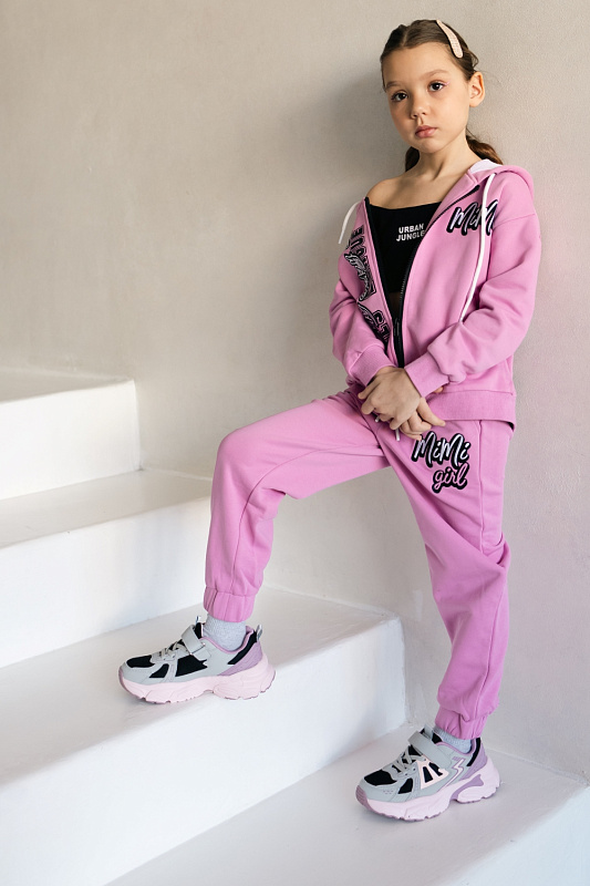 Брюки джоггеры для девочки