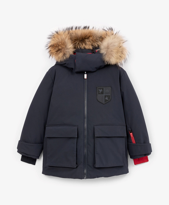 Куртка зимняя стеганая на искусственном пуху для мальчика