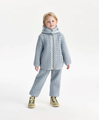 Куртка демисезонная для девочки стеганая утепленная