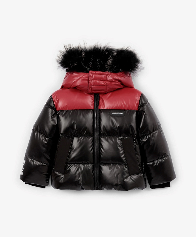 Куртка зимняя стеганая на искусственном пуху для мальчика