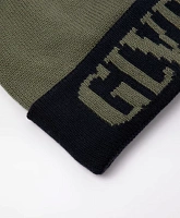 Шапка вязаная на флисе для мальчика