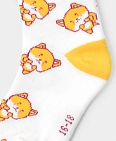 Носки 3 пары с принтом для девочки