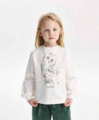 Лонгслив для девочки