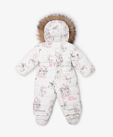 Комбинезон для девочки зимний на искусственном пуху
