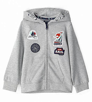 Толстовка на молнии для мальчика
