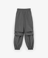 Брюки-джоггеры утеплённые демисезонные для девочки