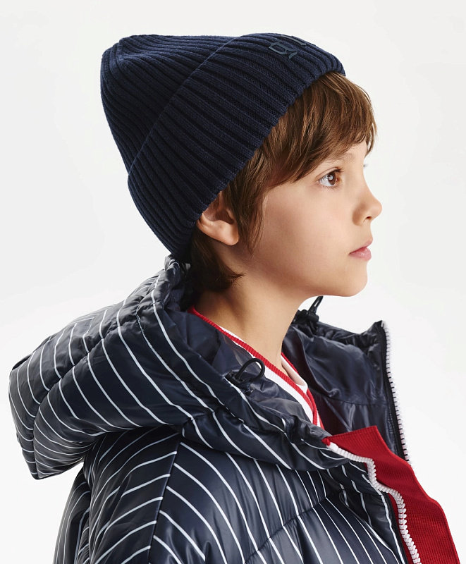 Шапка для мальчика вязаная