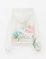 Укороченное худи для девочки