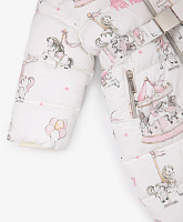 Комбинезон для девочки зимний на искусственном пуху