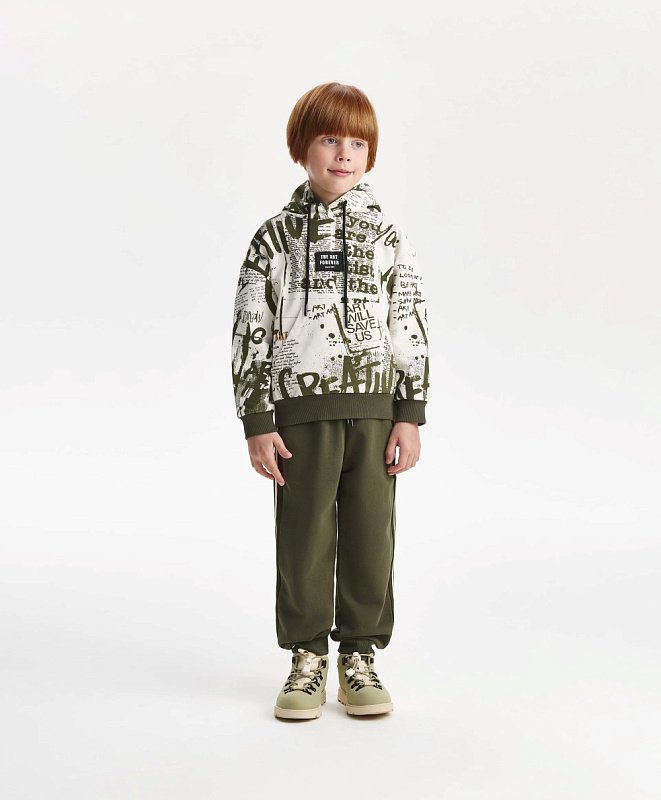 Худи для мальчика с принтом