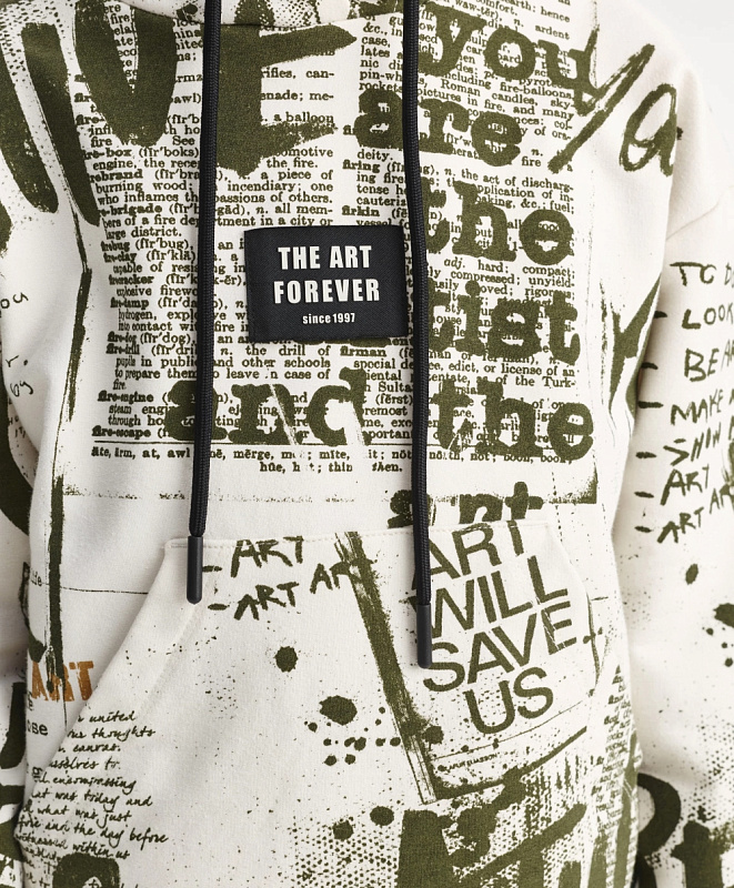 Худи для мальчика с принтом