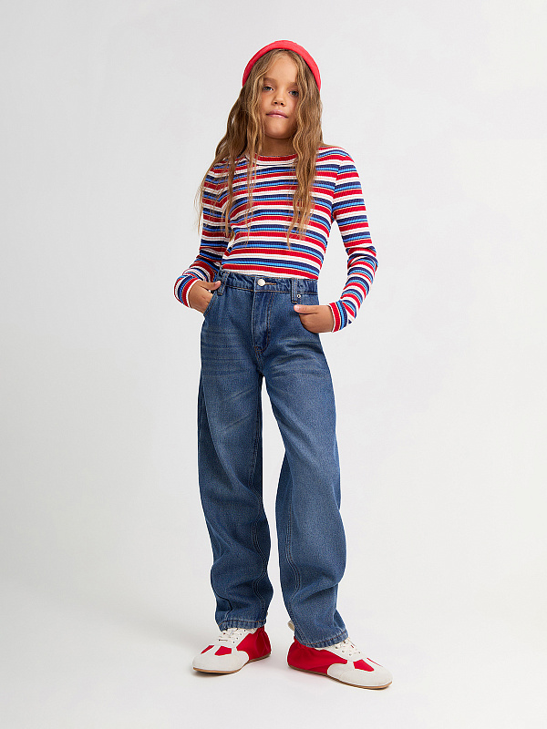 Джинсы утеплённые для девочки