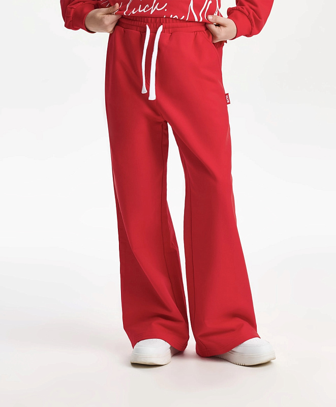 Брюки для девочки трикотажные