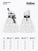 Платье асимметричное с пайетками для девочки