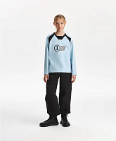 Брюки-джоггеры для девочки черные