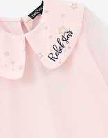 Футболка с воротником для девочки