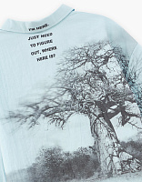 Кроп-рубашка для девочки