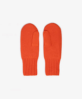 Варежки вязаные для девочки