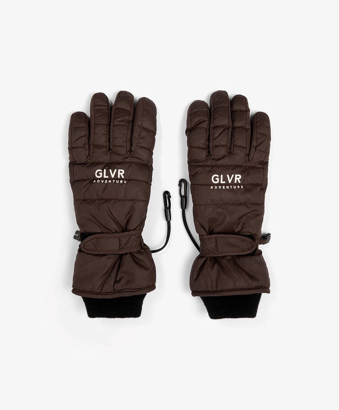 Перчатки плащевые утепленные для девочки