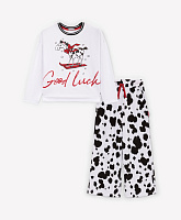 Пижама для девочки из трикотажа