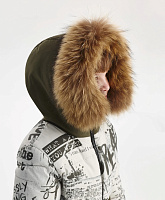 Комбинезон плащевой для мальчика зимний