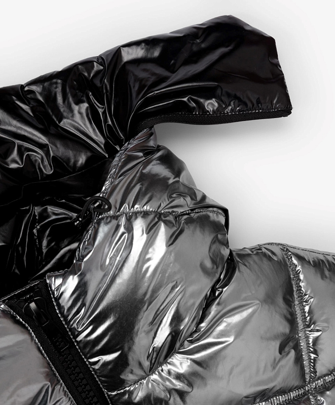 Жилет для девочки стёганый на искусственном пуху