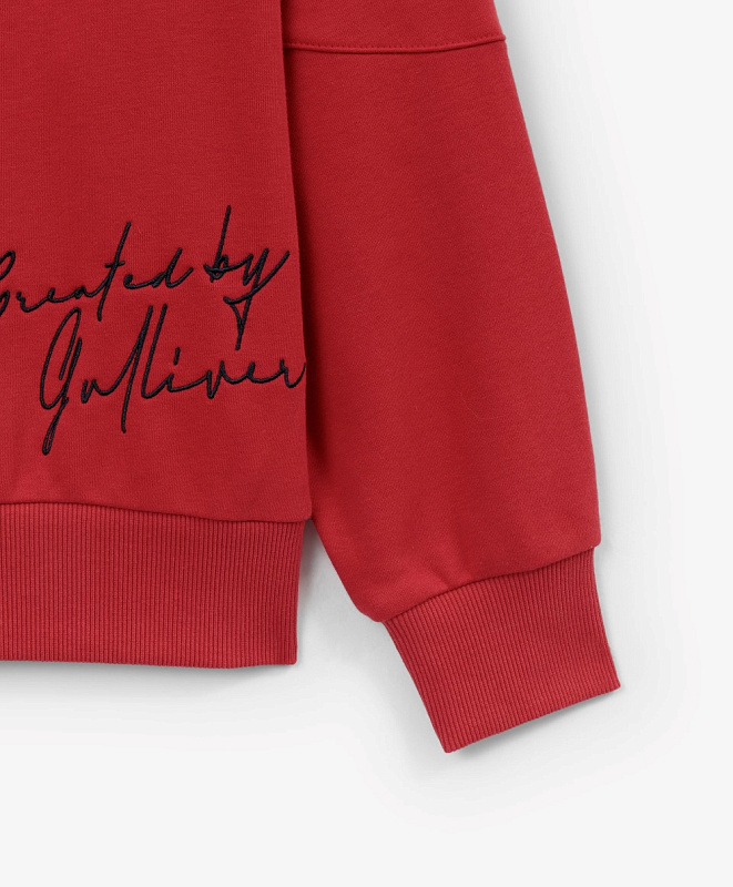 Свитшот для мальчика с V-образной горловиной