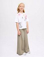 Футболка укороченная для девочки