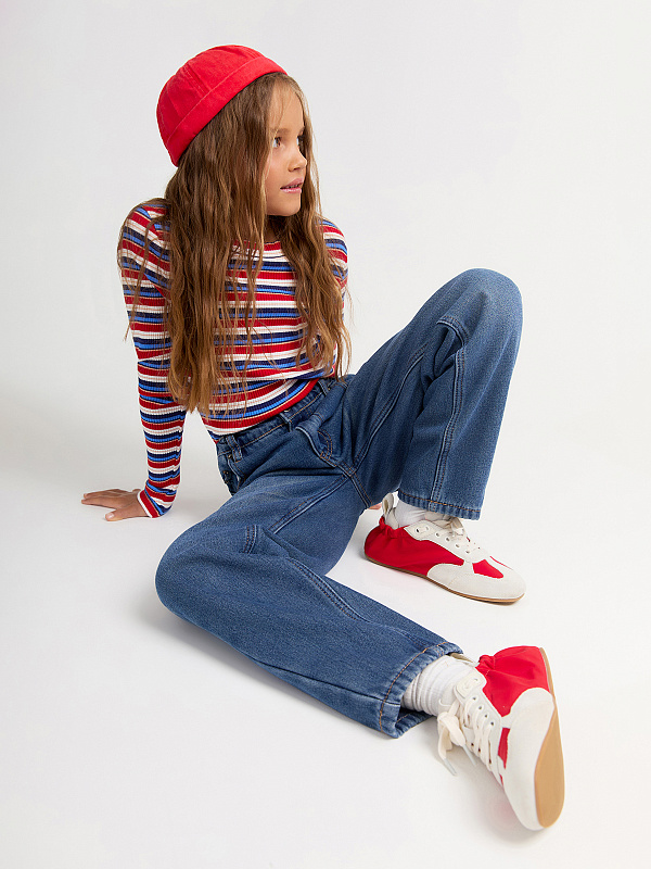 Джинсы утеплённые для девочки