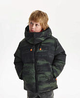 Куртка зимняя для мальчика стеганая на искусственном пуху
