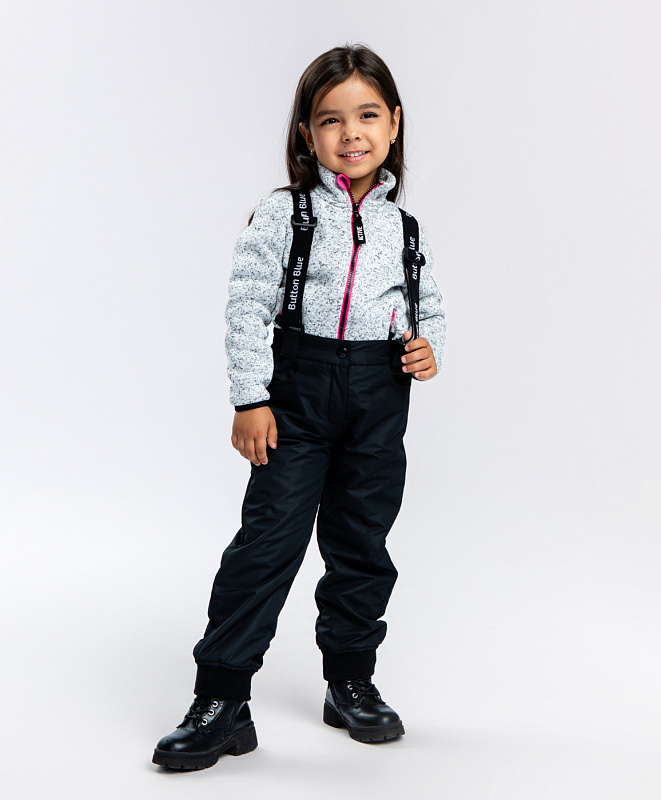 Брюки с флисовой подкладкой для девочки