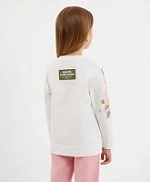 Футболка с длинным рукавом для девочки